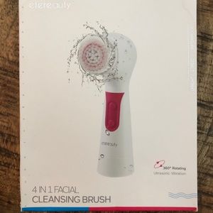 NIB electric face cleansing brush system